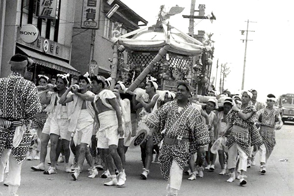 昭和38年夏祭 大神輿の渡御